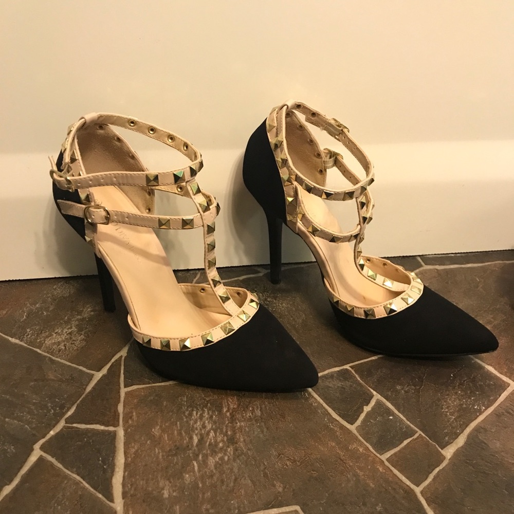 Studded Heels
